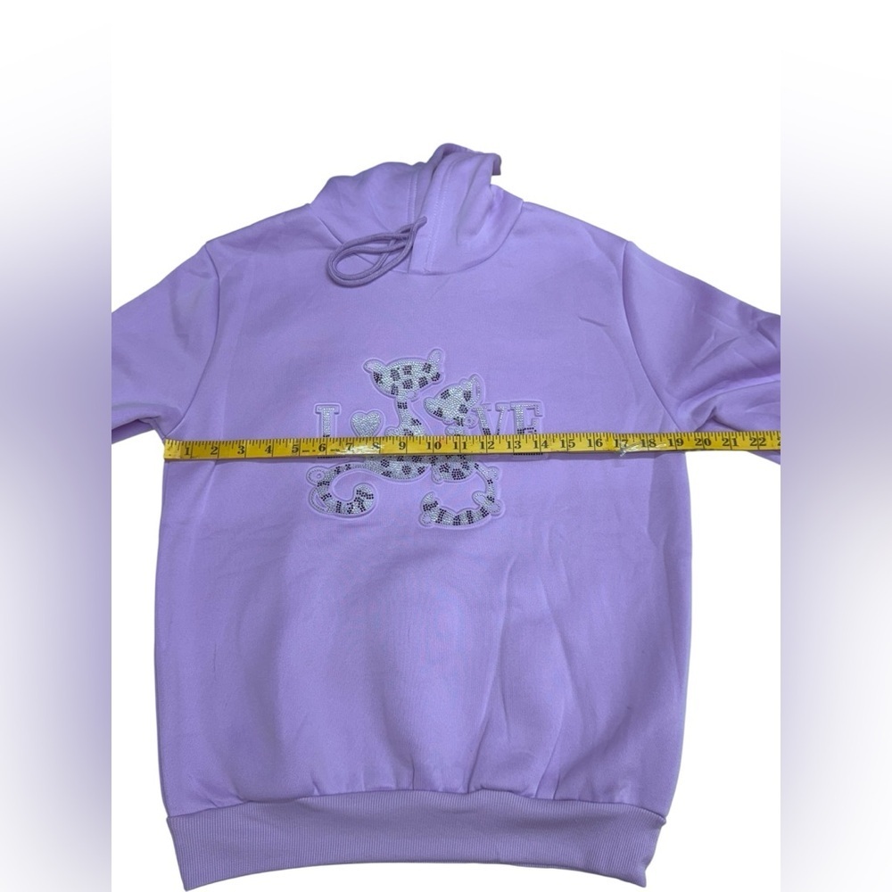 Nali Collection Lavender Hoodie - Picture 7 of 13